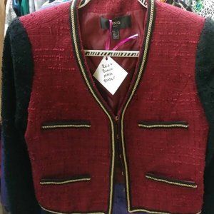 Crimson and Black MNG Blazer